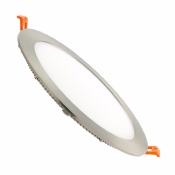 Dalle LED Ronde Alu 18W Coupe 205mm