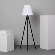 Lampadaire LED Solaire Métal RGB Keffre Rechargeable