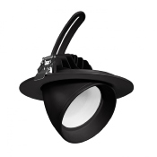 Projecteur LED Samsung 125lm/w Rond Orientable 38W Noir Lifud