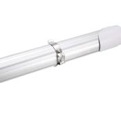 Clip de fixation Aluminium pour Tube LED T8 (2un)