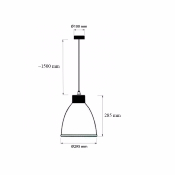 CLOCHE LED DECO  GREEN 35W 