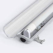 Réglette Etanche 120cm IP65 avec 1 tube LED Cristal 18w 2520lm