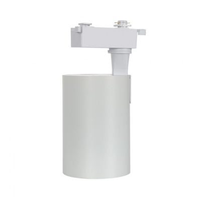 Spot LED Sur Rail Monophasé 40W Bron Noir 3000K - Éclairage Directionnel Puissant Et Élégant
