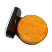 Lampe flash à led solaire magnétique pour panneau de signalisation GPS