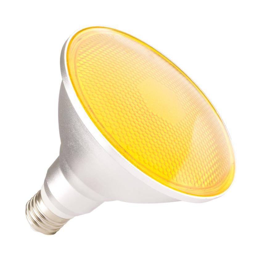 Ampoule LED E27 PAR38 15W Orange IP65