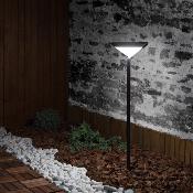 Balise LED Solaire Yuma 80cm Détecteur de Mouvement Radar IP65