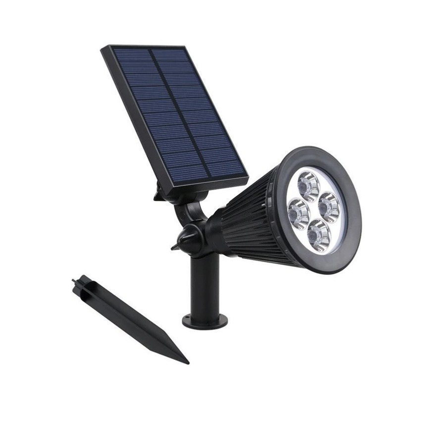 Piquet de jardin solaire LED avec détecteur de mouvement