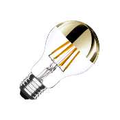 Ampoule LED E27 A60 Dimmable Filament Gold Reflect 6W