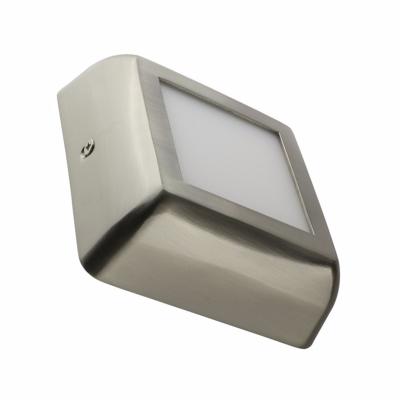 Plafonnier LED Carré Design 6W Alu 120x120mm