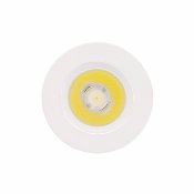 Spot LED Downlight COB Orientable Rond 9W Blanc 90mm