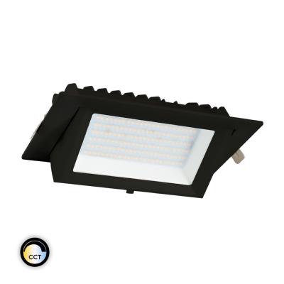 Projecteur LED 130lm/w Orientable Rectangulaire 20W Noir CCT SélectionnableLifud