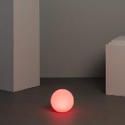 Boule LED RGBW 20cm Rechargeable IP65