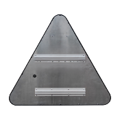 Panneau de Signalisation Solaire LED Triangulaire Passage Piéton A13b