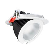 Spot LED encastrable rond 38W orientable. Downlight CCT driver LIFUD