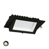 Projecteur LED 130lm/w Orientable Rectangulaire 20W Noir CCT SélectionnableLifud
