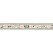 Ruban LED Dimmable 220V AC 60LED/m IP65 Vert Sur mesure Largeur14mm  Coupe tous les 100cm