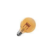 Ampoule LED E27 G95  Dimmable Filament Spirale Gold Planet 4W