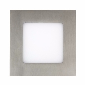 Dalle LED Carrée Alu 6W coupe 105x105mm