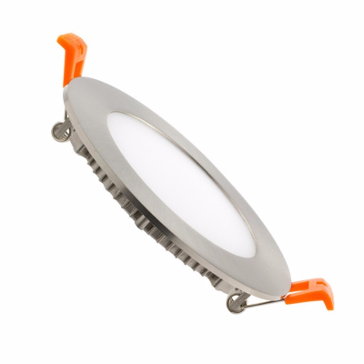 Dalle LED Ronde ALU 6W Coupe 110mm