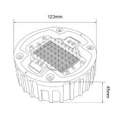 Plot Routier LED Solaire  Encastrable  Résistance 30 Tonnes Clignotant