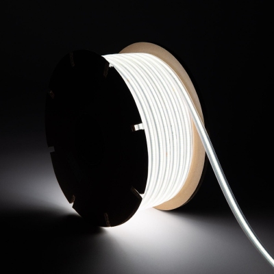 Bobine Ruban LED COB Dimmable 220V  50m 320led/m Largeur 12mm IP65 Coupe tous les 50cm